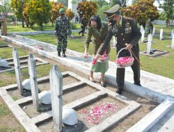 Peringati HUT TNI ke 76, Dandim 0724/Boyolali Pimpin Ziarah Nasional