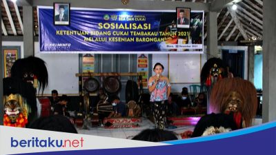 Sosialisasi Cukai Tembakau di Blora Gunakan Kesenian Barongan