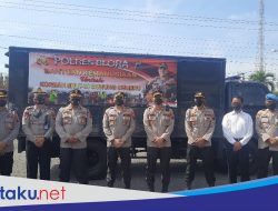 Aksi Sukarela Anggota Polisi di Blora Bantu Korban Erupsi Gunung Semeru