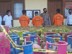 Polisi Gerebeg Rumah Pengoplos Gas LPG Bersubsidi