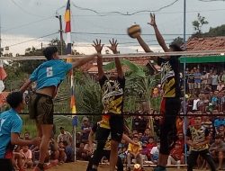 Tim Sarirejo Juarai Tournament Bola Volly Gandu Cup 2022.