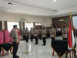 Serah Terima Jabatan Kasat Reskrim Dan Kasat Lantas Polres Blora, Ini Pejabat Barunya