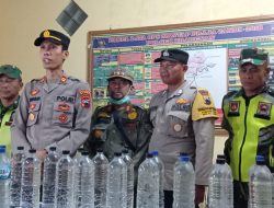 Jelang Pegantian Tahun Polsek Kradenan Razia miras