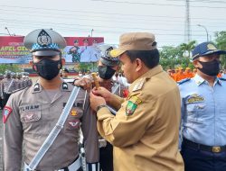 Sambut Nataru, Polres Blora Gelar Apel Pasukan Ops Lilin Candi 2022