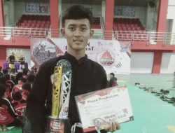 Maulana Dinobatkan Menjadi Pesilat Terbaik Putra