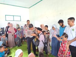 Satlantas Polres Blora Berikan Bantuan 150 Paket Sembako ke SLB di Randublatung