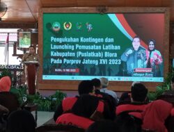 Bupati Kukuhkan Kontingen Blora Untuk Porprov 2023