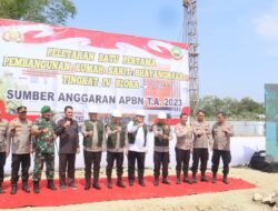 Kadiv Propam Polri Letakkan Batu Pertama Pembangunan RS Bhayangkara di Blora