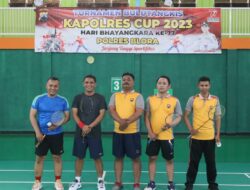 Buka Turnamen Bulu Tangkis, Kapolres Blora Pesan Utamakan Sportivitas