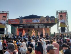 Blora Bergelora Kode 08 Dihadiri Ribuan Orang, Berharap Sosok Prabowo Subianto Semakin Dikenal