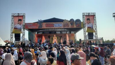 Blora Bergelora Kode 08 Dihadiri Ribuan Orang, Berharap Sosok Prabowo Subianto Semakin Dikenal