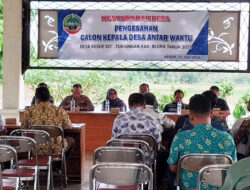 Penetapan Calon Kades PAW Diwarnai Protes Anggota BPD