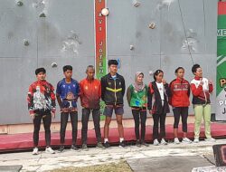Atlet Blora dan Purbalingga Raih Emas Cabor Panjat Tebing pada Porprov Jateng 2023