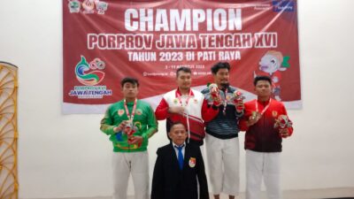 Judoka Grobogan Dominasi Cabor Judo pada Porprov Jateng 2023