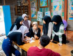 Puluhan Lukisan Karya Pelajar di Blora Dipamerkan, Berkat Program Dana Indonesiana
