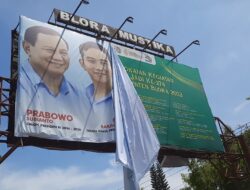 Bawaslu Blora Telah Tertibkan Ribuan Alat Peraga Kampanye Jelang Kedatangan Presiden Jokowi