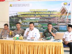 Pembangunan Bendung Cabean, Mar Arief Desak Semua Gerak Cepat
