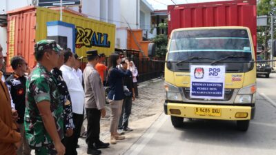 KPU Distribusikan Perdana Logistik Pemilu 2024, Ini Harapan Bupati