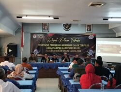 KPU Blora Tetapkan 45 Caleg Terpilih pada Pemilu 2024