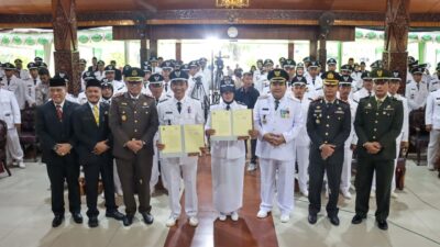 Kukuhkan Masa Perpanjangan Jabatan 264 Kades, Bupati Blora Arief Rohman Mohon Doa Restu