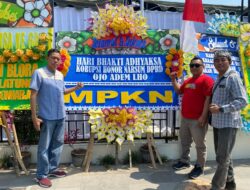 Tepat Hari Bhakti Adhyaksa, MPKN Kirimi Kejari Blora Karangan Bunga, Soroti Honor Narsum DPRD