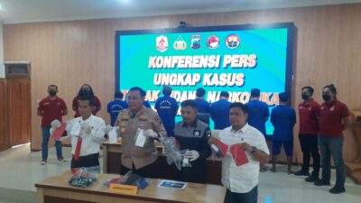 Kurang Dari 2 Minggu, Polres Blora Bekuk 7 Pelaku Penyalahgunaan Narkoba di Tiga Lokasi Berbeda