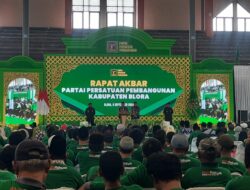 Gelar Rapat Akbar, PPP Siap Menangkan Abu Nafi – Andika Adikrishna untuk Pilkada Blora