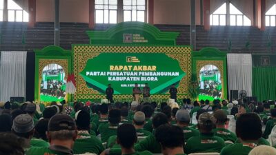Gelar Rapat Akbar, PPP Siap Menangkan Abu Nafi – Andika Adikrishna untuk Pilkada Blora