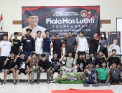 Piala Mas Luthfi MLBB Tournament : Ratusan Gamer Berlaga, Ahmad Luthfi Kian Dikenal