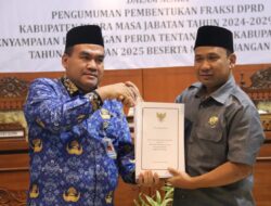 Usai Dilantik, Tujuh Fraksi DPRD Blora Terbentuk