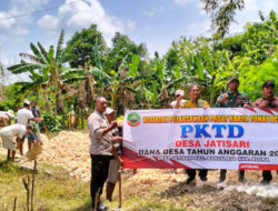 Program PKTD, Pemdes Jatisari Tingkatkan Infrastruktur Jalan Tingkatkan Kesejahteraan Warga