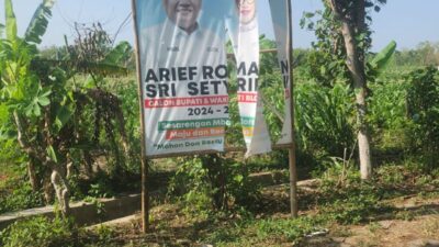 Sejumlah APK Dirusak, Arief Rohman Ajak Pendukung ASRI Tetap Adem