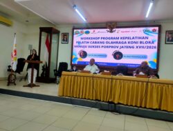 Jelang Porprov ke XVII, KONI Blora Lakukan Workshop Kepelatihan Pelatih
