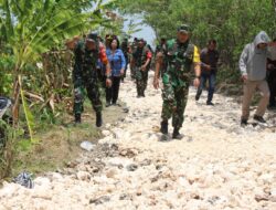 Tim Wasev Sterad Tinjau Pelaksanaan TMMD Reguler 122 Di Desa Sidomulyo