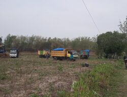 Pengerukan Tanah Pakai Eksavator Kembali Terjadi, Dikirim ke Pabrik Angkasa