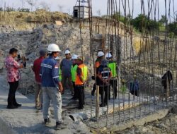 Plt. Bupati Blora Lakukan Monev Proyek Pembangunan Bendung Sambongrejo