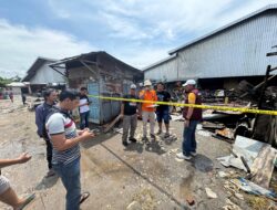 Polres Blora Dalami Penyebab Insiden Kebakaran Pasar Induk Cepu