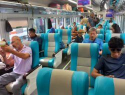 Hari Pertama Beroperasi: Okupansi Penumpang KA Gunung Jati dan KA Sancaka Utara Lebih dari 100 Persen