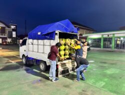 Polres Blora Amankan Ratusan Gas Melon yang Diduga Diselewengkan