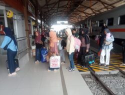 KAI Catat Dua Puluhan Ribu Pemudik Tiba di Blora Gunakan Kereta Api
