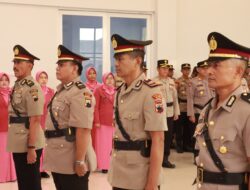 Kapolres Blora Pimpin Sertijab Tiga Kapolsek