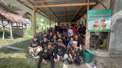 Blosmed Kolaborasi BJB Gelar Baksos di TPQ Matholi’ul Falah, Dukuh Temetes, Desa Banjarejo
