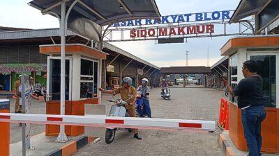 Nganggur Tiga Tahun, Parkir Elektronik Pasar Sido Makmur Blora Mulai Diuji Coba