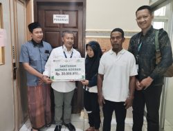 Direksi Pegadaian Beri Santunan kepada Pekerja Vendor yang Tersetrum di Blora