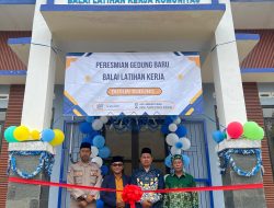 Pengurus Cabang Muhammadiyah Kedungtuban Blora Resmikan Gedung Balai Latihan Kerja