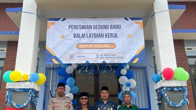 Pengurus Cabang Muhammadiyah Kedungtuban Blora Resmikan Gedung Balai Latihan Kerja