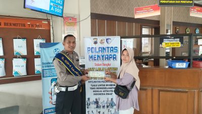 Satlantas Polres Blora Rutin Gelar Giat Pagi