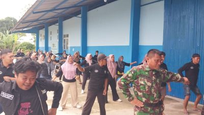 Bangun Kemistri di Balik Dapur, Tim SPPG 27 Turirejo Awali Hari dengan Senam dan Canda