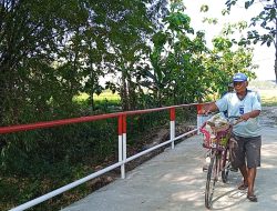 Jembatan Garuda Desa Kapuan Blora Rampung, 3.048 Warga Rasakan Manfaatnya