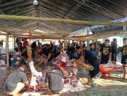 Masjid Moetiah Blora Kurban 40 Sapi 8 Kambing Dibagikan ke 15 Ribu Orang